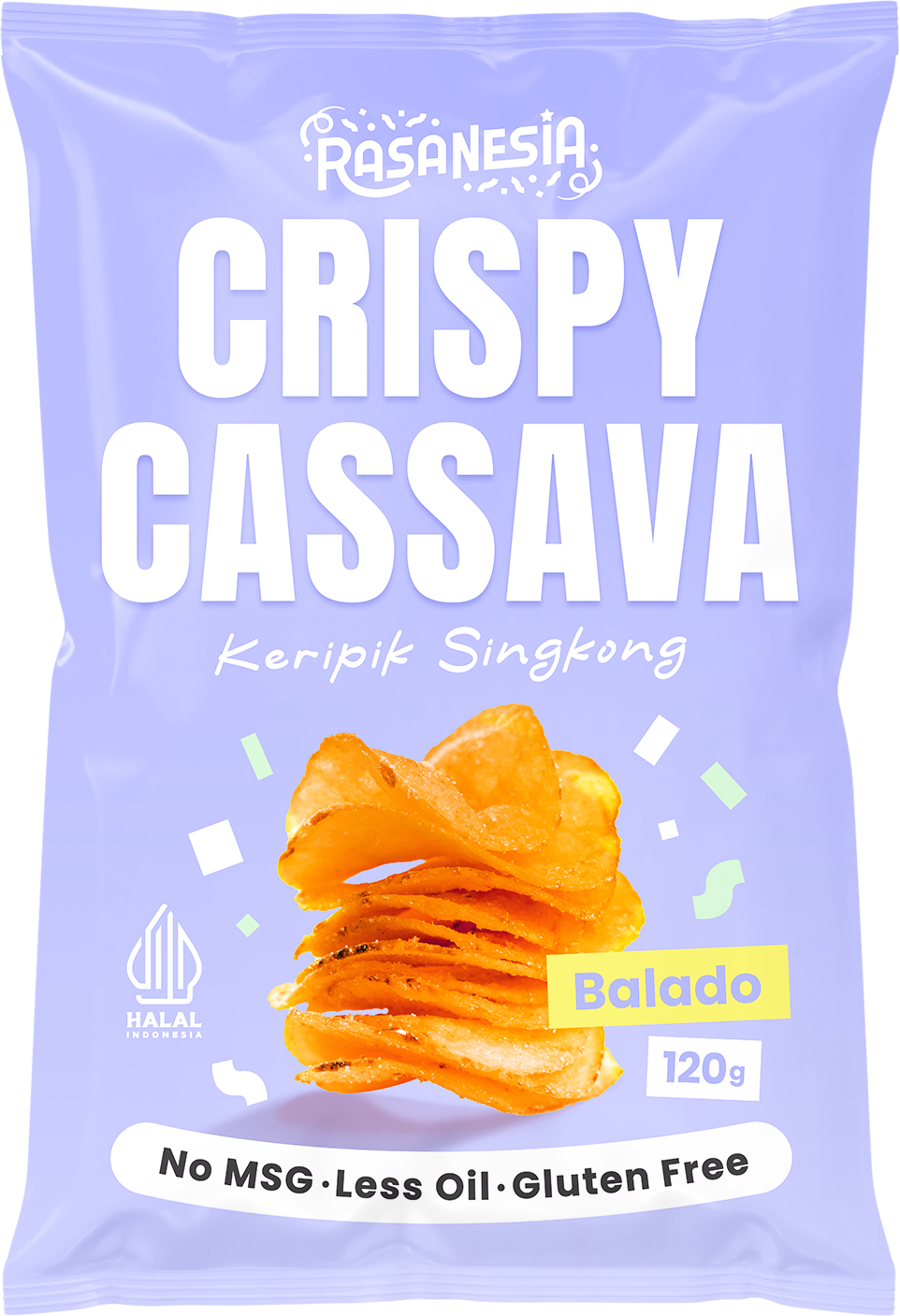 cassava chips balado keripik singkong